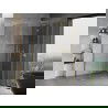 Mexen Mist H T cabină de duș cu ușă dreapta 70 x 100 cm, transparent, auriu - 8A5T-070-100-50-00-P