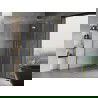 Mexen Mist H T cabină de duș cu ușă dreapta 70 x 100 cm, transparent, auriu - 8A5T-070-100-50-00-P
