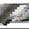 Mexen Mist H T cabină de duș oscilantă dreapta 90 x 120 cm, transparent, auriu - 8A5T-090-120-50-00-P