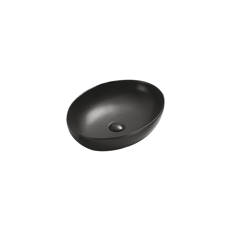 Mexen Jowita chiuvetă de blat 52 x 39 cm, negru mat - 21355285