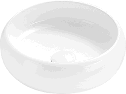 Mexen Lola lavoar deasupra blatului 36 x 36 cm, alb - 22213600