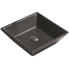 Mexen Pola chiuvetă pe blat 41 x 41 cm, Negru mat - 22224185