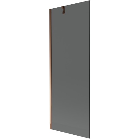 Mexen Next 1-részes fürdőkád paraván, 70 x 150 cm, grafit, rózsaarany - 895-070-000-00-40-60