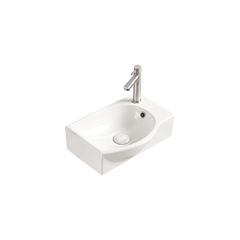 Mexen Mista chiuvetă de blat stânga 40 x 28 cm, albă - 22174000L