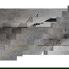 Mexen Mist H T zuhanykabin balra nyíló 80 x 80 cm, átlátszó, arany - 8A5T-080-080-50-00-L