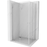Mexen Lima Cabină de duș pliabilă Duo 80 x 70 cm, transparentă, crom - 856-080-070-02-00