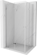 Mexen Lima Duo cabină de duș pliabilă 100 x 70 cm, transparent, Crom - 856-100-070-02-00