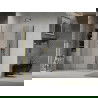 Mexen Lima Duo cabină de duș pliabilă 80 x 70 cm, transparent, Aurie - 856-080-070-50-00-02