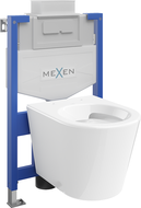 Mexen Rico set WC încastrat cadru Fenix XS-U cu vas WC, alb lucios - 6853372XX00