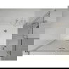 Mexen Lima Duo cabină de duș pliabilă 80 x 70 cm, transparent, Crom + cadă de duș Flat - 856-080-070-01-02-4010