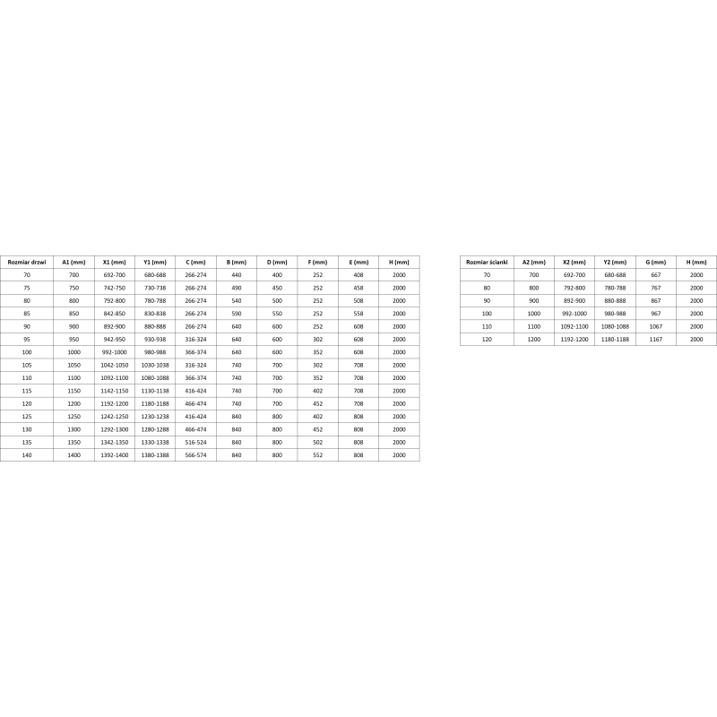 Mexen Lunar T nyitható zuhanykabinegység jobbos 70 x 100 cm, átlátszó, arany - 834T-070-100-50-00-P