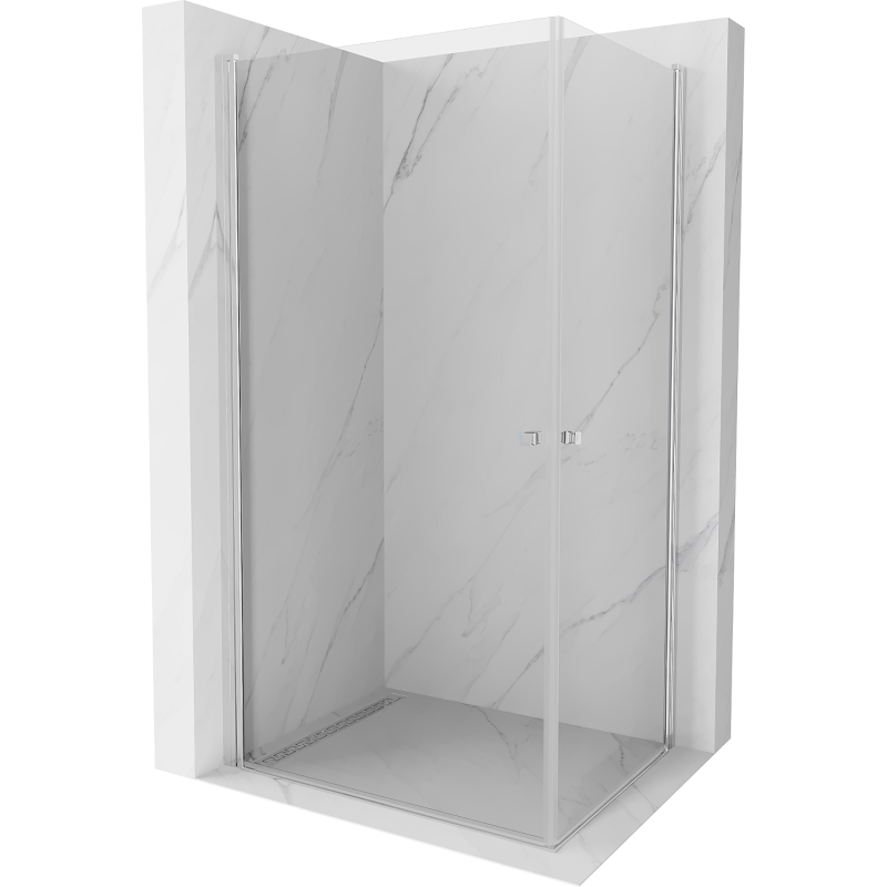 Mexen Pretoria Duo cabină de duș batantă 90 x 70 cm, transparent, crom - 852-090-070-02-00