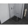 Mexen Pretoria Duo cabină de duș batantă 90 x 70 cm, transparent, crom - 852-090-070-02-00