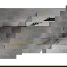 Mexen Mist H T cabină de duș pivotantă stânga 85 x 85 cm, transparent, auriu periat - 8A5T-085-085-55-00-L
