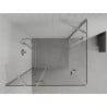 Mexen Roma Duo cabină de duș cu balamale 80 x 70 cm, transparent, Crom - 854-080-070-02-00