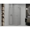 Mexen Roma Duo cabină de duș cu balamale 110 x 70 cm, transparent, Crom - 854-110-070-02-00