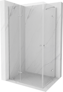 Mexen Roma Duo cabină de duș cu balamale 110 x 70 cm, transparent, Crom - 854-110-070-02-00