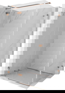 Mexen Lunar T cabina de duș cu ușă rabatabilă, stânga, 85 x 90 cm, transparentă, aur roz - 834T-085-090-60-00-L