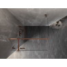 Mexen Lunar T cabina de duș stânga batantă 90 x 90 cm, transparent, aur roz - 834T-090-090-60-00-L