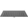 Mexen Slim pălărie de duș 30 x 30 cm, gri metalic periat - 79130-66
