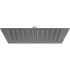 Mexen Slim pălărie de duș 30 x 30 cm, gri metalic periat - 79130-66