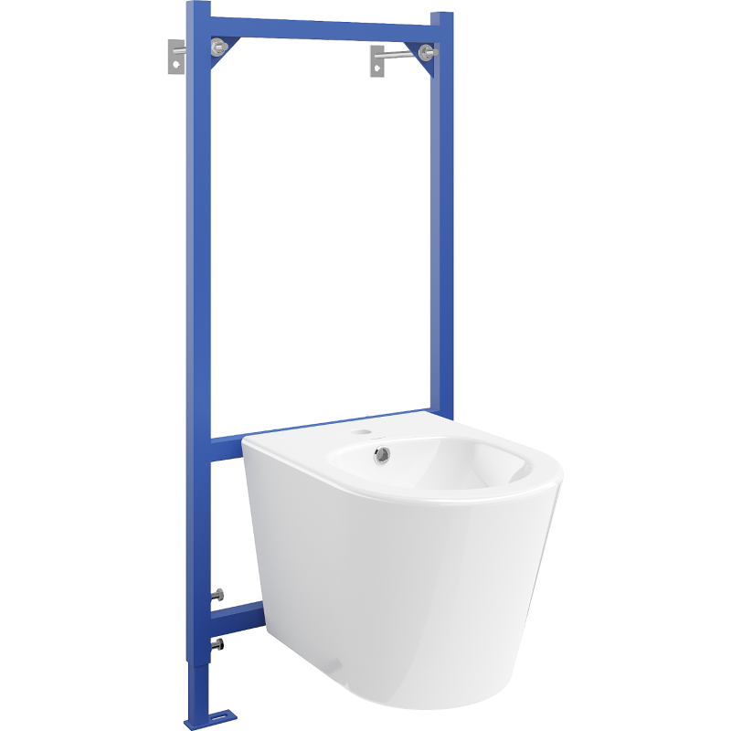 Mexen set incastrabil pentru bideu Fenix B cu bideu Rico, alb - 69935724800