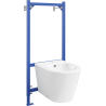 Mexen set incastrabil pentru bideu Fenix B cu bideu Rico, alb - 69935724800