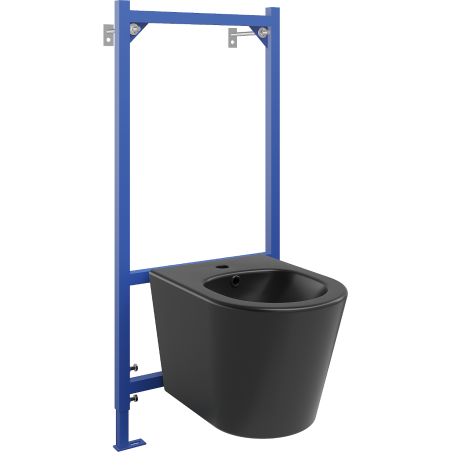 Mexen Rico set incorporat pentru bideu cadru Fenix B cu bideu, negru mat - 69935724885