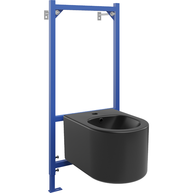 Mexen Sofia set încastrat pentru bideu cadru Fenix B cu bideu, negru mat - 69935544885