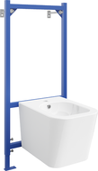 Set incastrat bidet Mexen cadru Fenix B cu bidet Teo, alb - 69935855100