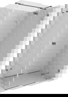 Mexen Lunar T cabina de duș rabatabilă dreapta 90 x 70 cm, transparent, gri armă periat - 834T-090-070-66-00-P