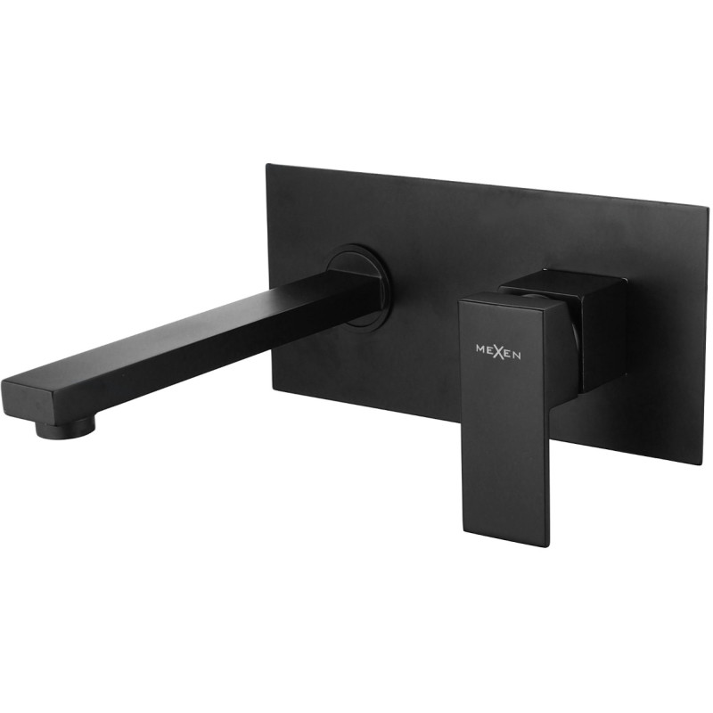 Mexen Cube beépített mosdócsaptelep, fekete - 73115-70