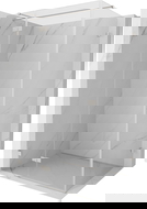 Mexen Lunar T cabina de duș cu ușă rabatabilă stânga 75 x 90 cm, transparent, nichel periat - 834T-075-090-97-00-L