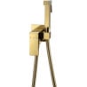 Mexen Cube rejtett bidet csaptelep pontkészlettel, arany - 7599150-50