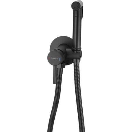 Mexen Elba baterie de bideu încastrată cu set de montaj punct, negru - 7599250-70