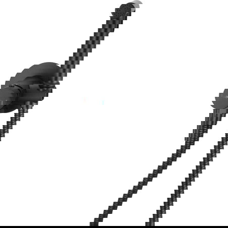 Mexen Elba rejtett bidet csaptelep pontszerű készlettel, fekete - 7599250-70