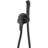 Mexen Elba baterie de bideu încastrată cu set de montaj punct, negru - 7599250-70