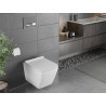 Mexen Vega vas WC Rimless cu capac cu închidere lentă slim, duroplast, alb lucios - 30654000