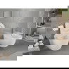 Mexen Carmen perem nélküli WC-csésze, fehér fényes - 3388XX00