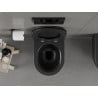 Mexen Carmen WC Rimless cu capac soft-close slim, duroplast, negru mat - 30881085
