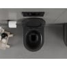 Mexen Carmen vas wc Rimless cu capac cu închidere lentă slim, duroplast, negru mat - 30880185