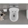 Mexen Carmen bideu wc Rimless cu capac cu cădere lentă slim, duroplast, alb lucios - 30880100