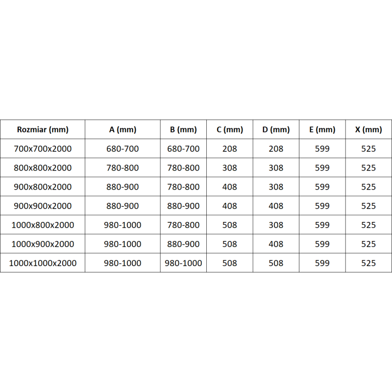 Mexen Exo cabina de duș pentagonală rabatabilă 100 x 80 cm, transparentă, aurie - 812-100-080-50-00