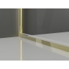 Mexen Exo-B Duo uși de duș duble pivotante 110 cm, transparente, aurii - 814-110-000-50-00