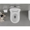 Mexen Carmen perem nélküli wc csésze leeresztő automatikás ülőkével, Duroplaszt, Fehér - 30880400