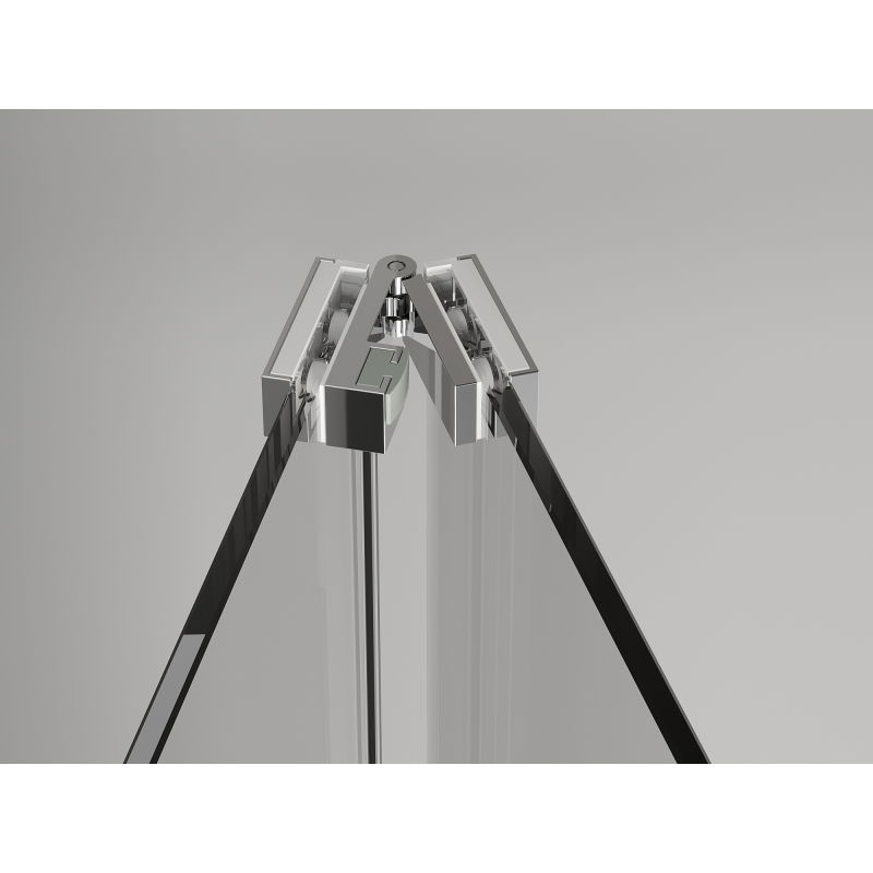 Mexen Exo uși de duș pliabile 110 cm, transparent, crom - 816-110-000-01-00