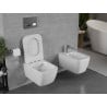 Mexen Margo vas WC rimless cu capac slim cu închidere lentă, duroplast, alb lucios - 30420900