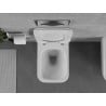 Mexen Margo vas WC Rimless cu capac slim cu închidere lentă, duroplast, alb lucios - 30420800
