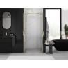 Mexen Exo-BR Duo uși de duș duble cu deschidere batantă 110 cm, transparent, aurii - 8182-110-000-50-00