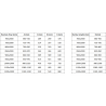 Mexen Exo-F összecsukható zuhanykabin 75 x 90 cm, átlátszó, arany - 816-075-090-50-00